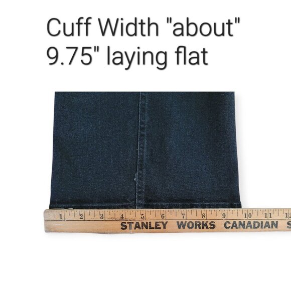 Pool House NY Black Straight Leg Jeans, Medium, EUC - Picture 11 of 14